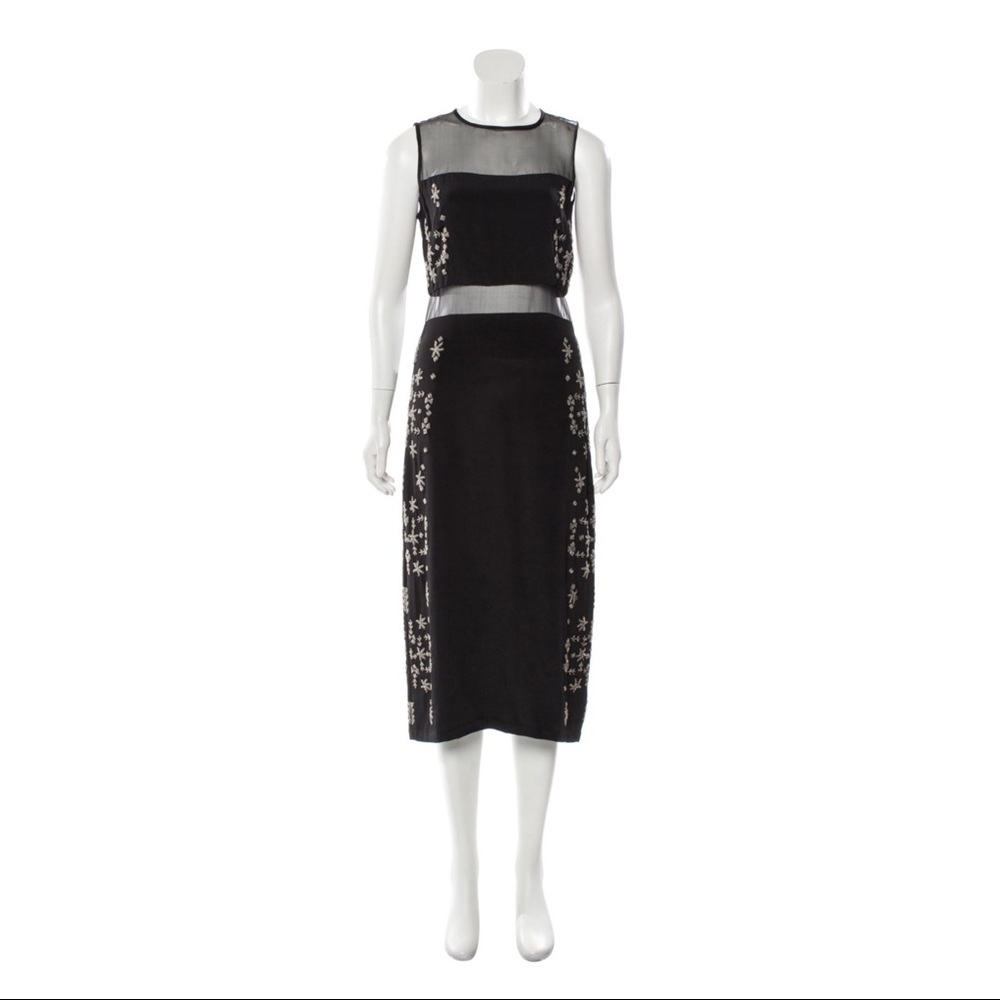 NICOLE MILLER | silk dress